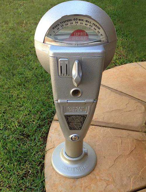 LAST ONE LEFT! Very Old Duncan-Miller Parking Meter 1950s