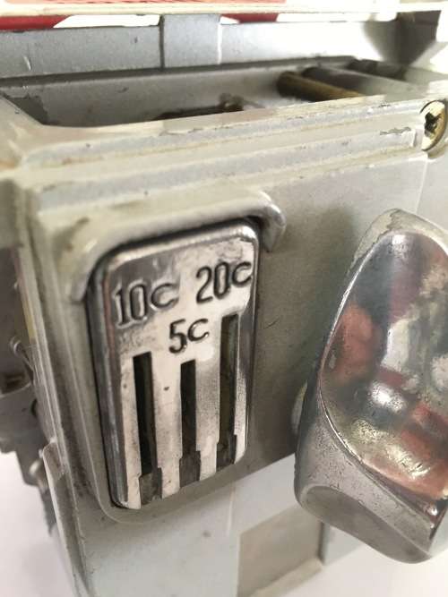 Very Old Duncan Parking Meter Clock and cash boxes from the 60s