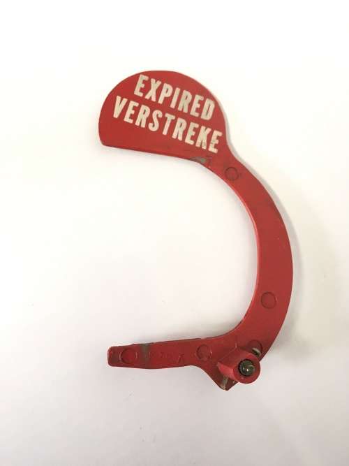 Duncan Parking Meter Red Replacement Flag