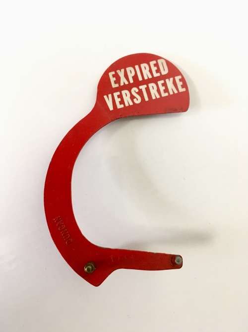 Duncan Parking Meter Red Replacement Flag