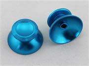 PS4 Metal Joystick Analogue 3D Thumbsticks for PS4 Wireless Chontroller - Pair (Blue)