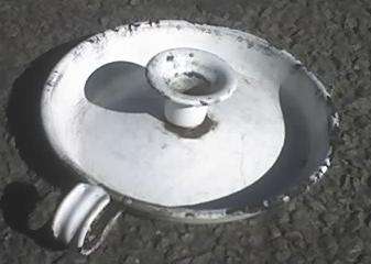 Enamel Candle holder
