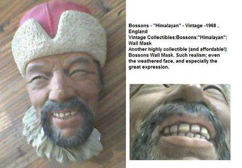 HIGHLY COLLECTABLE BOSSONS FACE 1960'S