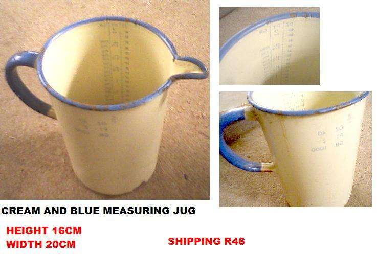 ENAMEL RARE! MEASURING JUG