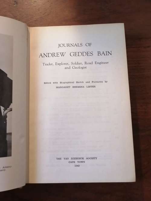JOURNALS OF ANDREW GEDDES BAIN