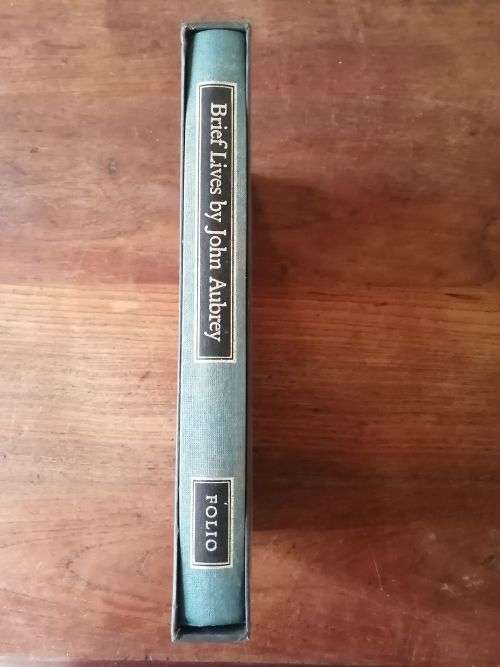 BRIEF LIVES - John Aubrey *Folio Society