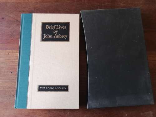 BRIEF LIVES - John Aubrey *Folio Society