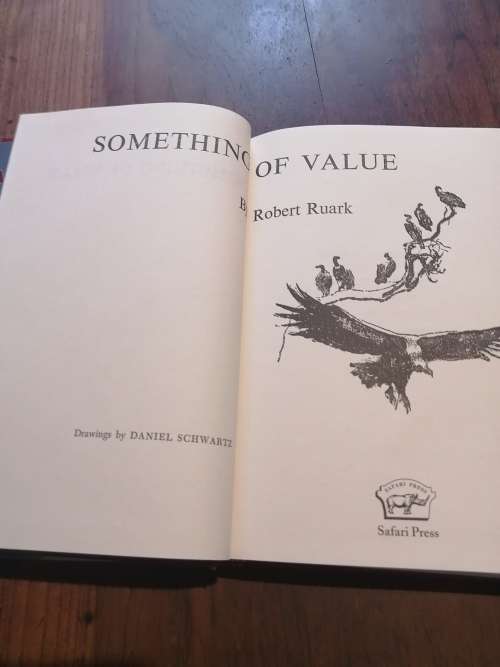 SOMETHING OF VALUE - Robert Ruark