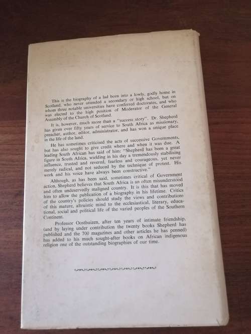SHEPHERD OF LOVEDALE - GC Oosthuizen *signed
