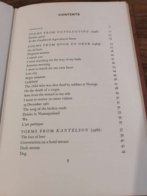 INGRID JONKER: SELECTED POEMS - Translated from the Afrikaans by Jack Cope and William Plomer