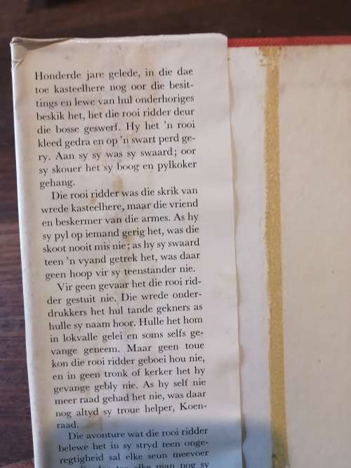 DIE ROOI RIDDER OORWIN -  Leopold Vermeiren