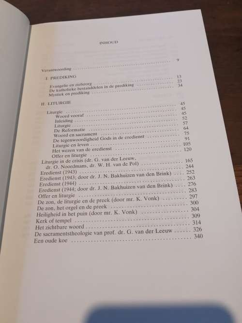 VERZAMELDE WERKEN - Dr O Noordmans Volume 6