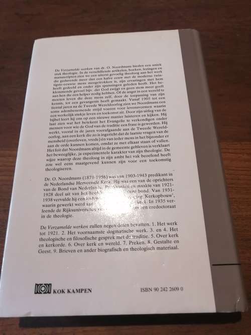 VERZAMELDE WERKEN - Dr O Noordmans Volume 6