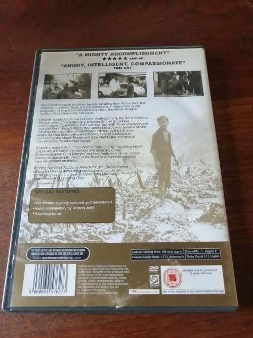 THE KILLING FIELDS - Starring Sam Waterson, Directed by Roland Joffe