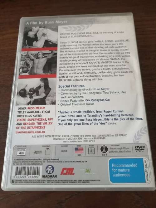 FASTER, PUSSYCAT! KILL! KILL! - Directed by Russ Meyer