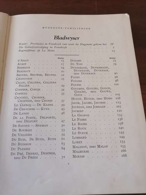 HUGENOTE-FAMILIEBOEK - AJ Kannemeyer