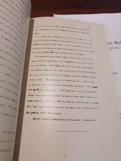 THE RE-INTERNMENT ON BUFFELSKOP -  S C Cronwright-Schreiner [Guy Butler (ed)]