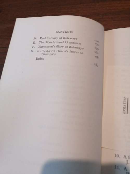 MATABELE THOMPSON - An Autobiography edited by Nancy Rouillard *Rhodesiana Reprint Library