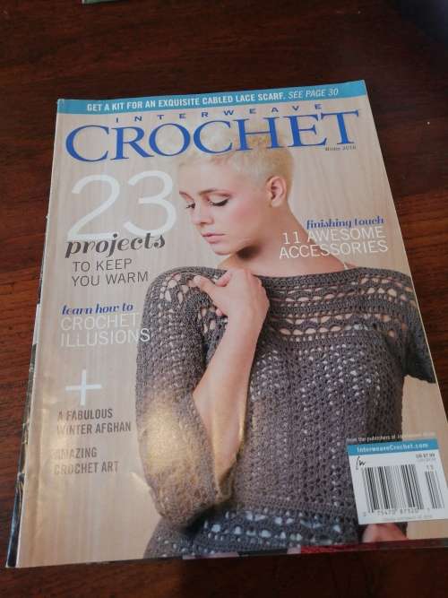 FOUR INTERWEAVE CROCHET MAGAZINES