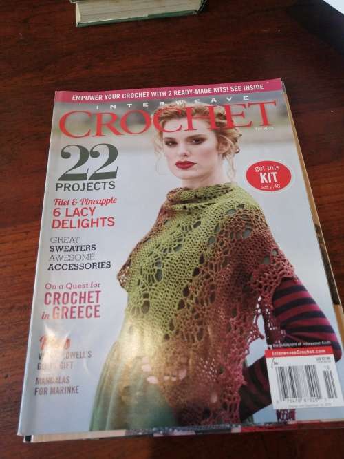 FOUR INTERWEAVE CROCHET MAGAZINES