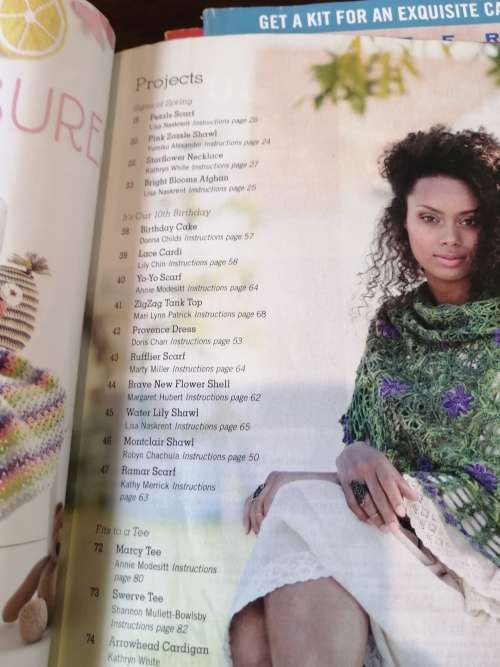 FOUR INTERWEAVE CROCHET MAGAZINES