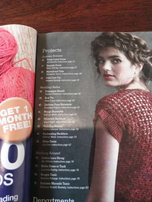 FOUR INTERWEAVE CROCHET MAGAZINES