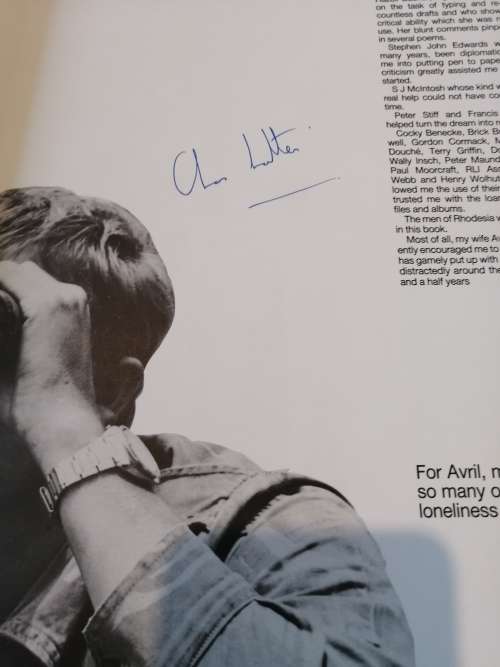 RHODESIAN SOLDIER and Others Who Fought - Chas Lotter *signed