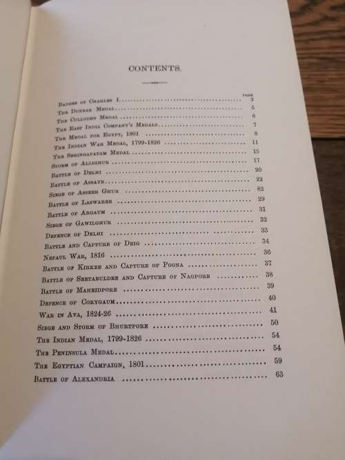 WAR MEDALS OF THE BRITISH ARMY (and How They Were Won) 1650-1891 - Thomas Carter & WH Long