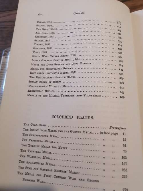 WAR MEDALS OF THE BRITISH ARMY (and How They Were Won) 1650-1891 - Thomas Carter & WH Long