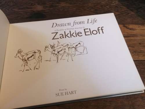 DRAWN FROM LIFE -  A Portfolio of Wildlife drawings by Zakkie Eloff