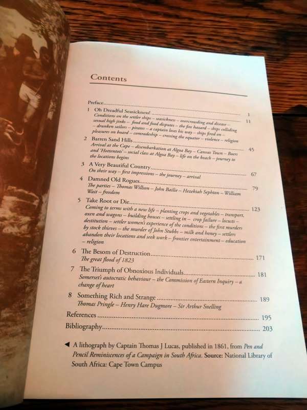 ROUGHING IT:  1820 Settlers in their own words - Ralph Goldswain *signed