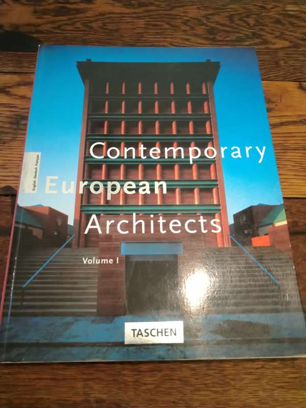 CONTEMPORARY EUROPEAN ARCHITECTS: Volume I - Wolfgang Amsoneit
