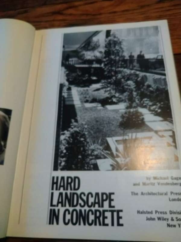 HARD LANDSCAPE IN CONCRETE -  Michael Gage and Maritz Vandenberg