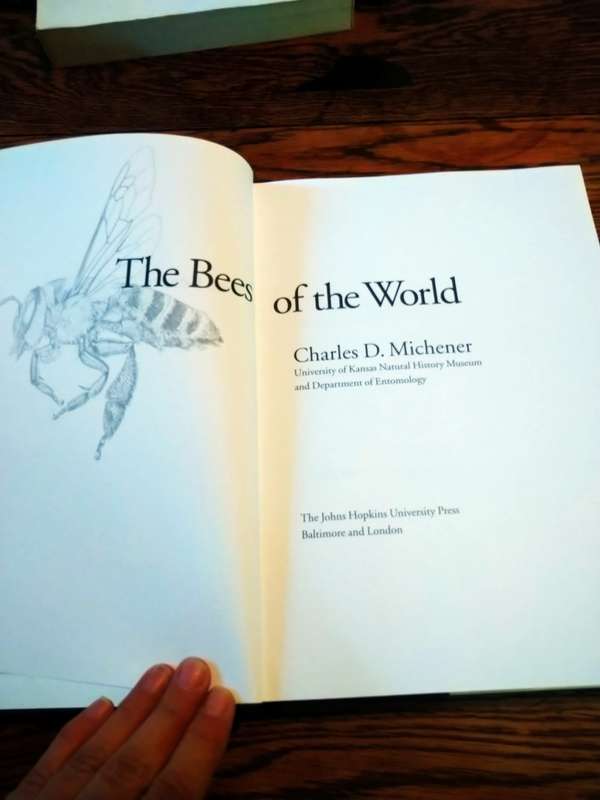BEES OF THE WORLD -  Charles D Michener