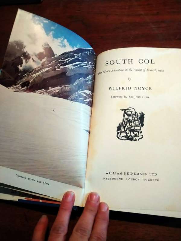 SOUTH COL: One Man`s Adventure on the Ascent of Everest 1953 -  Wilfrid Noyce