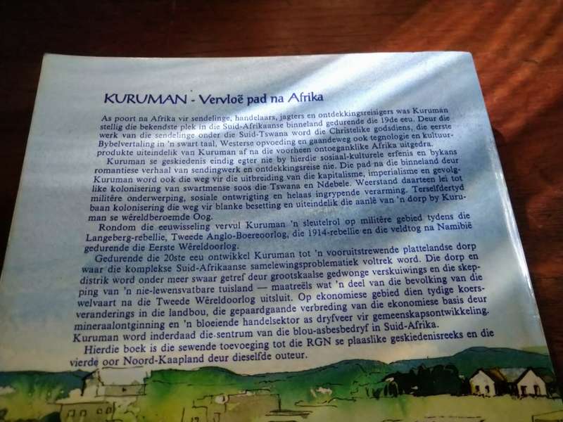 KURUMAN: Vervloe Pad na Afrika - PHR Snyman