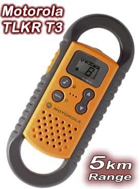 MOTOROLA Two Way Radio TLKR T3 TWIN PACK
