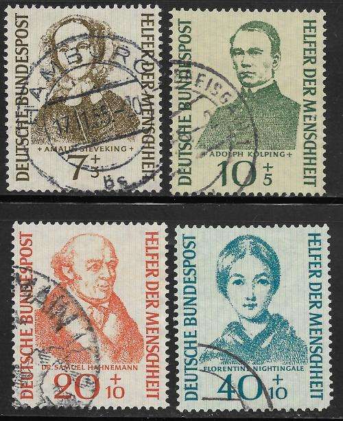 Germany 1955 Used Humanitarian Relief Fund Cat R800 - Bargain!