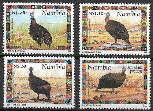 Namibia 1997 MNH Guineafowl / Birds