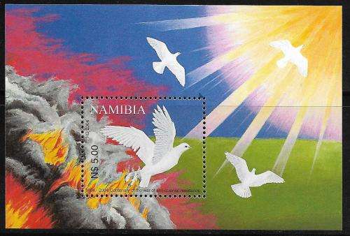Namibia MNH 2004 Anti-colonial Resistance / Birds MS