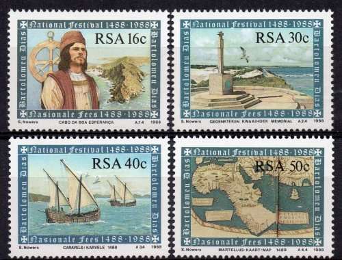 South Africa MNH 1988 Bartolomeu Dias / Ships um