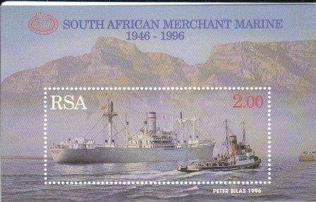 RSA 1997 SA merchant marine m/sheet um