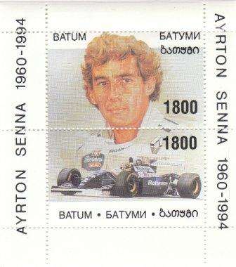 Batum um Formula 1 / Racing car  Ayrton Senna
