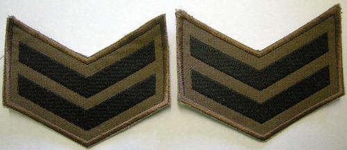 Corporal Rank Insignia Pair