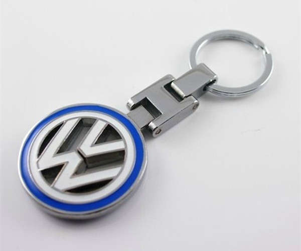 VW Logo Key ring (White & Blue)