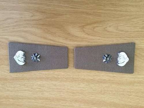 SANDF Lieutenant Colonel Rank Pair