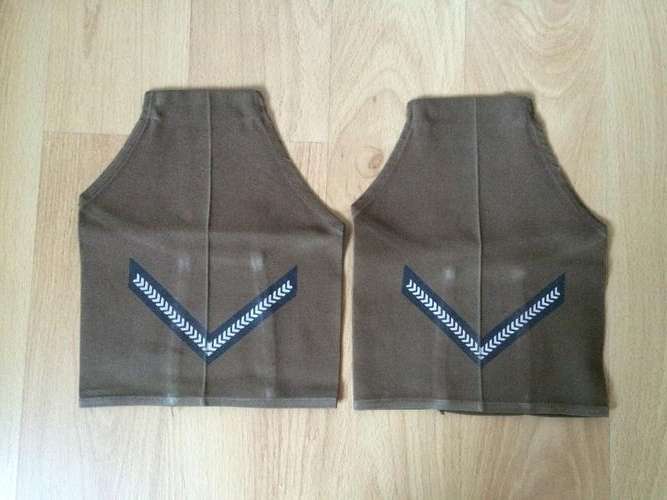 SADF Lance Corporal Rank Brassard Pair