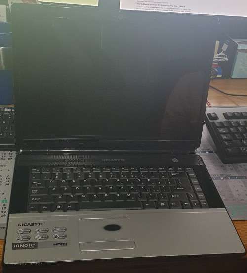 Gigabyte Core 2 Duo Laptop