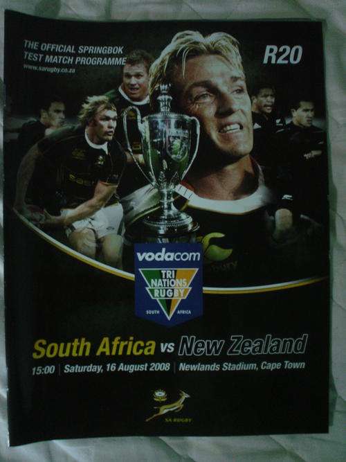 South Africa vs New Zealand 16 August 2008