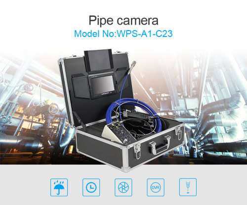 Pipe Sewer Inspection Camera System - WPS-A1-C23 x 40m